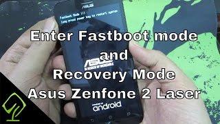 How to enter Fastboot mode and Recovery Mode in Asus Zenfone 2 Laser