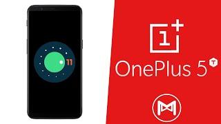 OnePlus 5T | Android 11 GSI Install