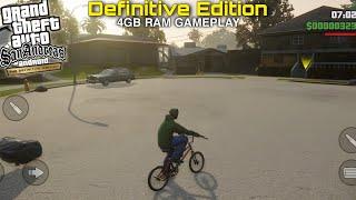  GTA San Andreas Definitive Edition Android | 4GB RAM Gameplay | GTA THE TRILOGY MOBILE