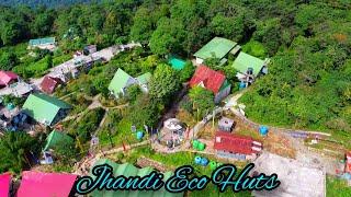 Jhandi Eco Huts || Kalimpong, West Bengal || Drone Shots || Aerial View ||