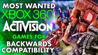 Most Wanted Xbox 360 Activision Games For Backwards Compatibility On Xbox Series X