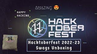 Hacktoberfest 2022 Swags unboxing | #hacktoberfest #hacktoberfest2022 @GitHub @DigitalOcean