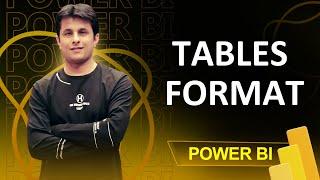 4.2 How to Format a Table in Power BI | Power BI Tutorials for Beginners | By Pavan Lalwani