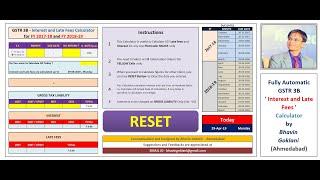 GST Interest and Late Fees Calculator