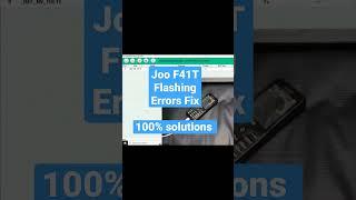 Jio Phone F41T Flash error fix solution