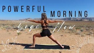 Powerful Morning Yoga Flow- Full Body Stretch To Have You Feeling Your Best! 