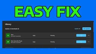 (NEW FIX 2025) How To Fix Microsoft Store Stuck On Pending When Downloading