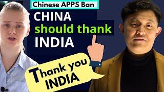 India bans Chinese apps: Karolina Goswami Explains Why China Should Thank India