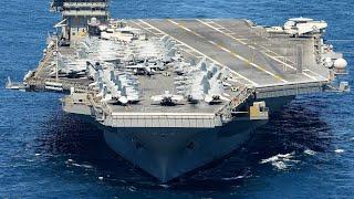 Super Aircraft Carrier • USS George Washington Conducts Flight Operations at Sea