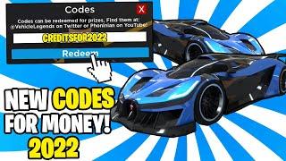 *NEW* ALL WORKING CODES FOR VEHICLE LEGENDS 2022! ROBLOX VEHICLE LEGENDS CODES