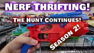The Hunt Continues! - Nerf Thrifting! (Season 2)