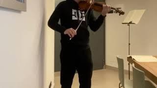 Paganini concerto n1 for violin and shoe #paganini #violin #shorts