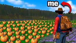 Beating a Pay-To-Win DayZ Server with 10,000 Pumpkins