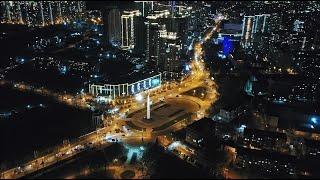 Odessa at night from a height 10 April square Arcadia Genoese