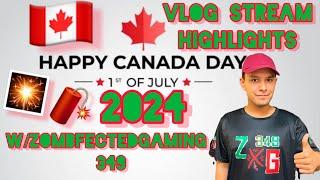 ZombfectedGaming 349’s Canada Day 2024 Stream Highlights