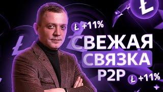 Актуальная P2P связка ETH 10% за круг | Арбитраж криптовалюты | Без карт