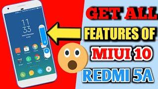 Redmi 5a finally install MIUI 10 | Get All Features Of MIUI 10 On Redmi  5a || by tech shok