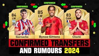 FIFA 25 | NEW CONFIRMED TRANSFERS & RUMOURS!  ft. Bynoe Gittens, Garnacho, Cherki... etc