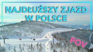 #szczyrk  Najdłuższa trasa w Polsce  Szczyrk Mountain Resort  2024 #narty #snowboard #ferie