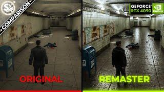 Max Payne ORIGINAL vs REMASTER Graphics Comparison | RTX 4090 4K60