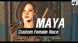 FALLOUT4 MOD I Maya Custom Female Race