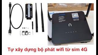 Tự xây dựng một Bộ phát wifi từ sim cực mạnh