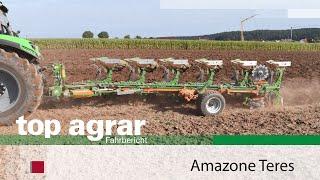 Many cylinders on the plow, new Amazone Teres 300 VS in the top agrar driving report