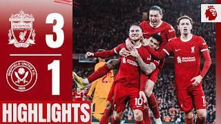 Alexis Mac Allister wonder goal! | Liverpool 3-1 Sheffield United | Highlights