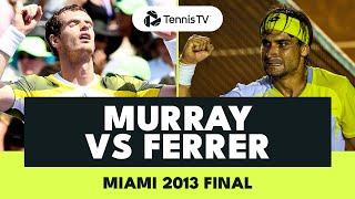 Andy Murray vs David Ferrer Classic | Miami 2013 Final Extended Highlights