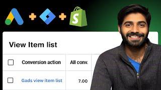 How to Track Google Ads View Item list on Your Shopify Store Using Google Tag Manager