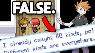 The Original Pokemon Rival Is A Fraud And I Can Prove It. | Pokemon Investigation