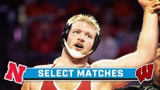 Select Matches: Nebraska at Wisconsin | Big Ten Wrestling | Jan. 28, 2024