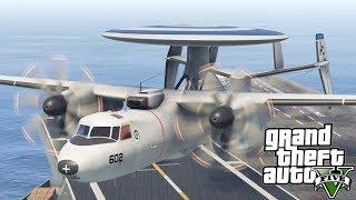 GTA V Northrop Grumman E-2D Hawkeye