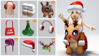 HURRY! GET NEW FREE HOLIDAY ITEMS ROBLOX!  (2023)