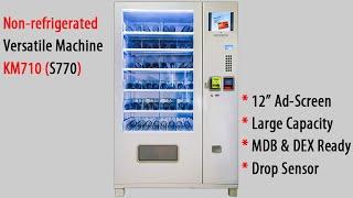 KM710 - Nonrefrigerated Versatile Vending Machine