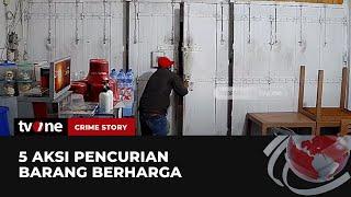 Sekelompok Pencuri Terekam CCTV Masuk ke Dalam Rumah | Crime Story tvOne