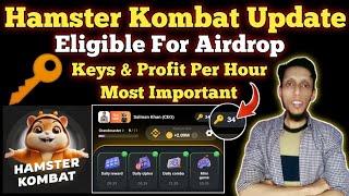 Hamster Kombat Keys & PPH Most Important | Hamster Kombat Withdrawal | Hamster Kombat