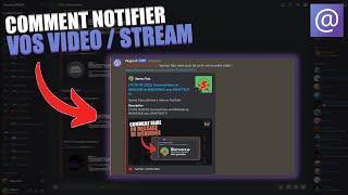 Comment NOTIFIER vos VIDÉOS et STREAM sur Discord avec PINGCORD !!!