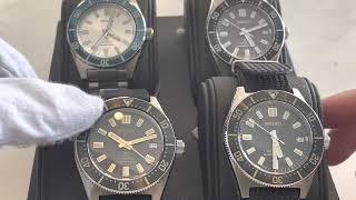 Comparing the Seiko 62MAS SPB143,SPB223, SPB147 & SPB239 Seiko 1965 Modern Re-Interpretation