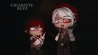 Cigarette Duet. | Gacha countryhumans  | Germany and TR