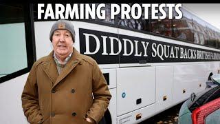 LIVE: Jeremy Clarkson leads 20k farmers against Labour’s “tractor tax”