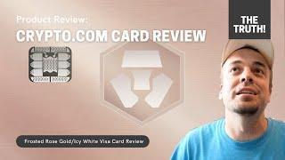 10 Reasons to get the Frosted Rose Gold/Icy White Crypto.com Card!