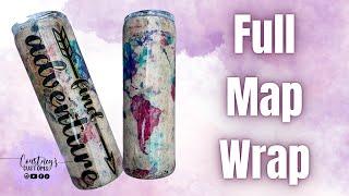 Full Waterslide Tumbler Wrap Tutorial