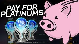 You Can Legitimately Just BUY PlayStation Trophies!