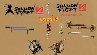 Shadow Fight 2 vs Shadow Fight 2 Special Edition || Level 8「iOS/Android Gameplay」
