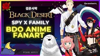 BLACK DESERT ONLINE SPY x FAMILY Outlaws of Margoria Fanart  BDOAnimeFanart    arabella elric