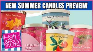 NEW Summer Candles Preview | Bath & Body Works Website Walk Thru