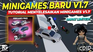 TUTORIAL MENYELESAIKAN MINIGAME TERBARU BERHADIAHKAN MOBIL LIMITED DI CDID UPDATE V1.7 - Roblox CDID