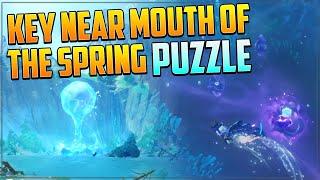 Search for the Key near the Mouth of the Spring | The Wild Fairy of Erinnyes Puzzle | Genshin 4.2