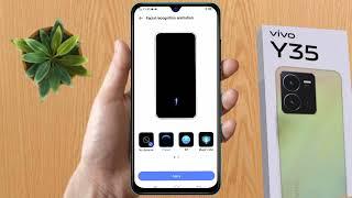 how to set face lock animation in vivo y35 | vivo y35 face lock animation